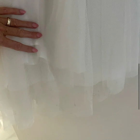 Chasing Unicorns Moonlight Mile White Tulle Skirt Medium - Picture 5 of 10